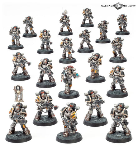 Warhammer The Horus Heresy Legiones Astartes MkII Tactical Squad