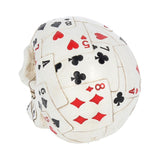Dead Mans Hand Skull 15cm - 100