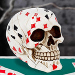 Dead Mans Hand Skull 15cm - 100