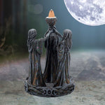 Mother Maiden & Crone Backflow Incense Burner 18cm - 67