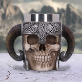 Viking Skull Tankard 19cm - 100