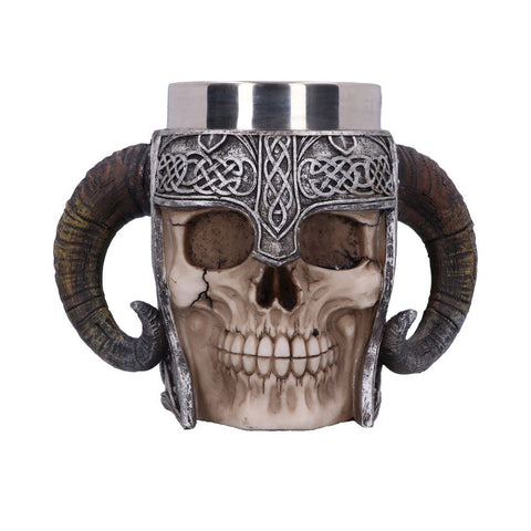Viking Skull Tankard 19cm - 100