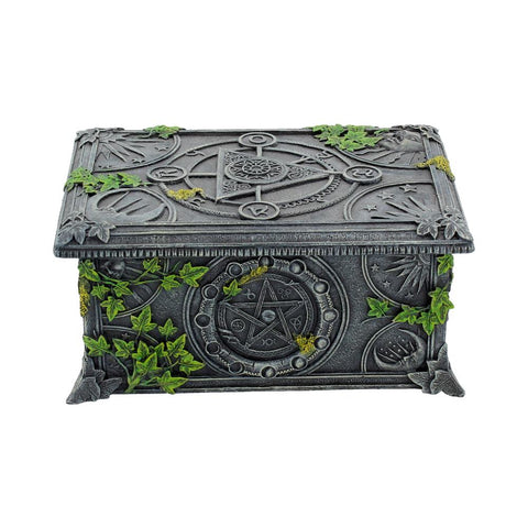 Wiccan Pentagram Tarot Box 17.5cm - 100