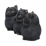 Three Wise Fat Cats 8.5cm - 45