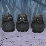 Three Wise Fat Cats 8.5cm - 45