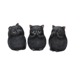 Three Wise Fat Cats 8.5cm - 45