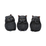 Three Wise Fat Cats 8.5cm - 45
