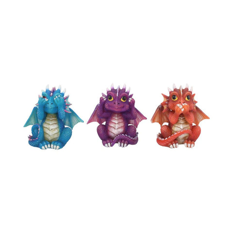 Three Wise Dragonlings 8.5cm - 100