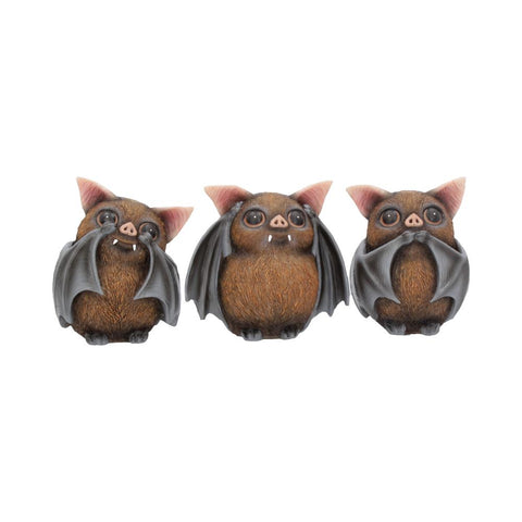 Three Wise Bats 8.5cm - 100