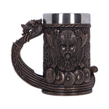 Bronze Drakkar Viking Tankard 15cm - 100