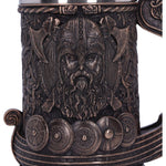 Bronze Drakkar Viking Tankard 15cm - 100