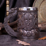 Bronze Drakkar Viking Tankard 15cm - 100