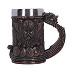Bronze Drakkar Viking Tankard 15cm - 100