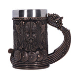 Bronze Drakkar Viking Tankard 15cm - 100