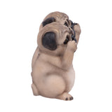 Three Wise Pugs 8.5cm - 100