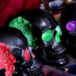 Geode Skull Green 17cm - 100