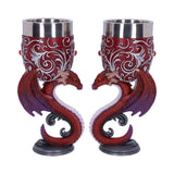 Dragons Devotion Goblets 18.5cm (Set of 2) - 100