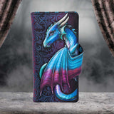 Take Flight Embossed Purse (Blue) 18.5cm - 100