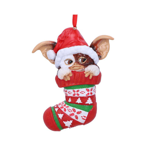 Gremlins Gizmo in Stocking Hanging Ornament 12cm - 100