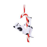 Stormtrooper Candy Cane Hanging Ornament 12cm - 100