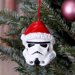 Stormtrooper Santa Hat Hanging Ornament 8.3cm - 43