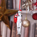 Stormtrooper Santa Sack Hanging Ornament 13cm - 100
