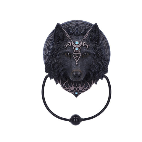 Wolf Moon Door Knocker 20.5cm - 100