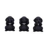 Three Wise Labradors 8.5cm - 100