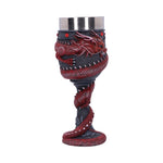 Dragon Coil Goblet Red 20cm - 100