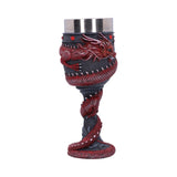 Dragon Coil Goblet Red 20cm - 100
