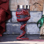 Dragon Coil Goblet Red 20cm - 100