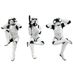 Three Wise Sitting Stormtroopers 11cm - 100