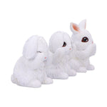 Three Wise Bunnies 9cm - 100