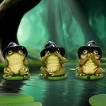 Three Wise Toads 10.3cm - 100