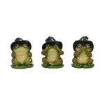 Three Wise Toads 10.3cm - 100