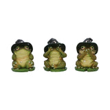 Three Wise Toads 10.3cm - 100