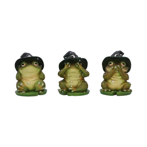 Three Wise Toads 10.3cm - 100