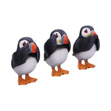 Three Wise Puffins 9cm - 100