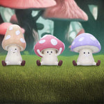 Three Wise Toadstools 8.5cm - 100