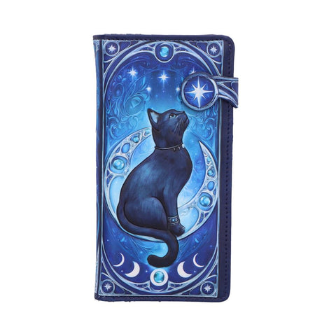 Feline Constellation Embossed Purse 18.5cm - 0