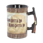 Mug - John Wayne - A Mans Gotta Do 16oz - 100