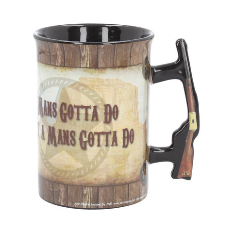 Mug - John Wayne - A Mans Gotta Do 16oz - 100