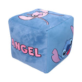 Disney Stitch and Angel Cube Cushion 25cm - 100
