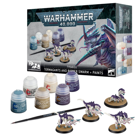 Citadel Colour Paints Set - Tyranid Termagants and Ripper Swarm