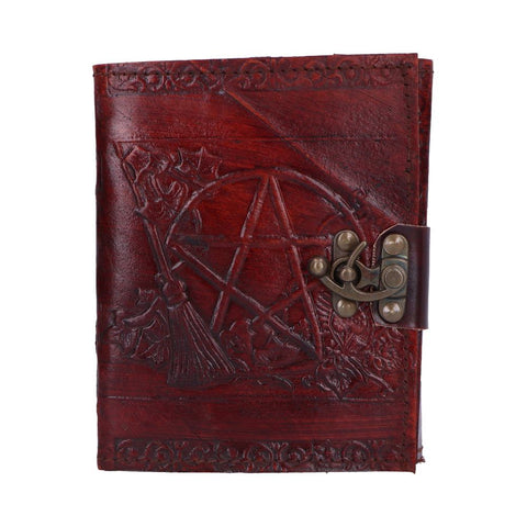 Pentagram Leather Emboss Journal+Lock(SIW) - 100