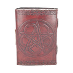 Pentagram Leather Embossed Journal & Lock - 7
