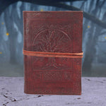 Tree Of Life Leather Embossed Journal 18 x 25cm - 100