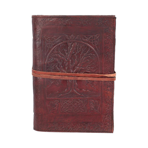 Tree Of Life Leather Embossed Journal 18 x 25cm - 100