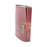 Pentagram Leather Journal w/lock 15 x 21cm - 0