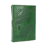 Greenman Leather Journal & Lock 25 x 18cm - 12